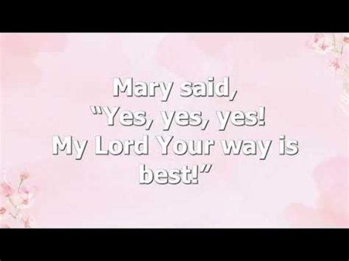 And i said yes lyrics