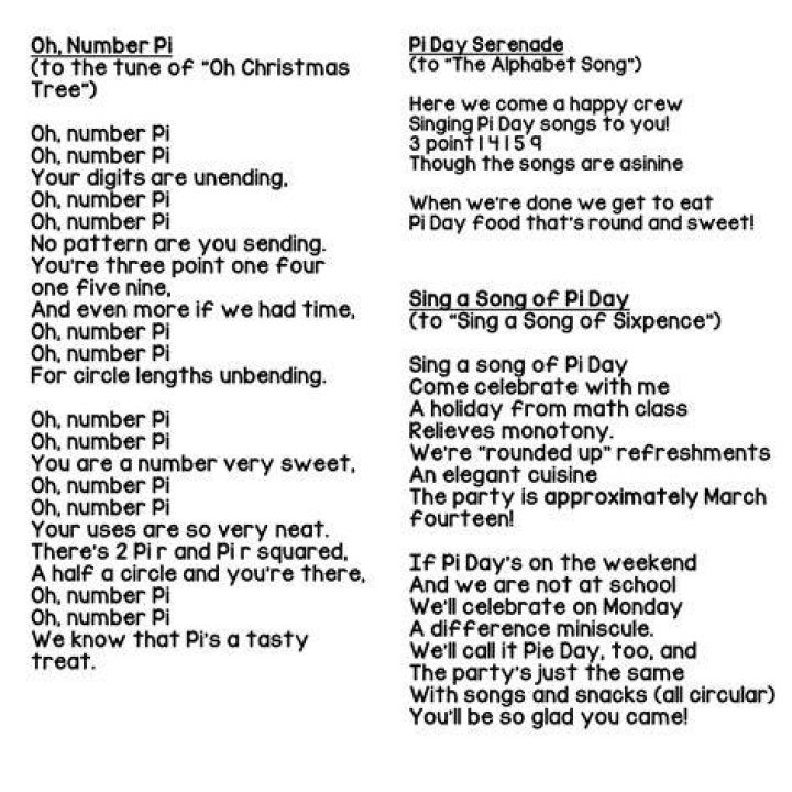 Asap science pi song lyrics