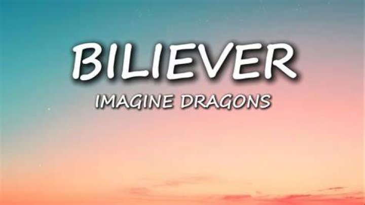 Biliever lyrics