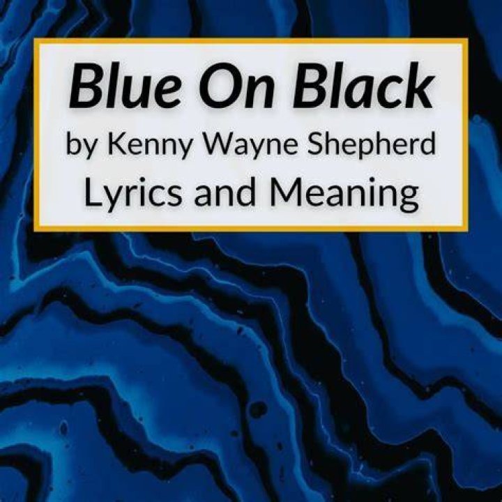 Black is black and blue lyrics