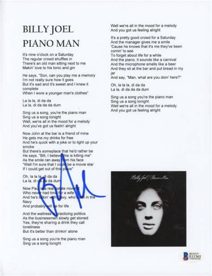 Blue jeans. billy joel lyrics