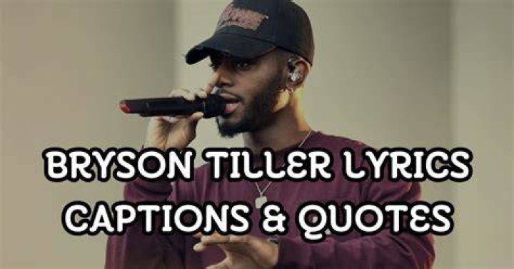 Bryson Tiller Lyrics Translation