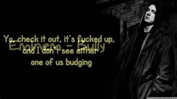 Bully type lyrics