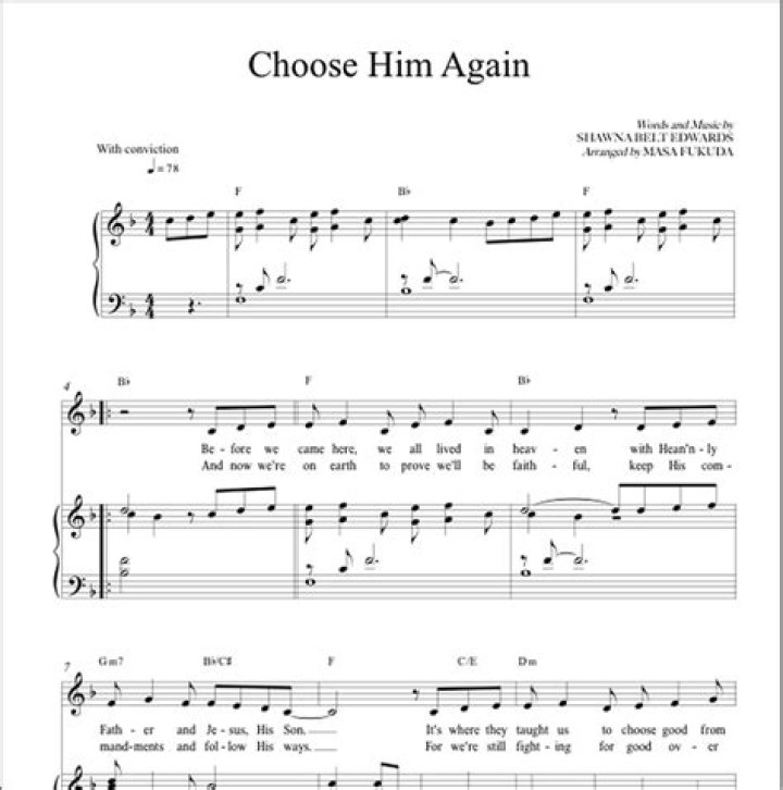 Choose him again shawna edwards lyrics