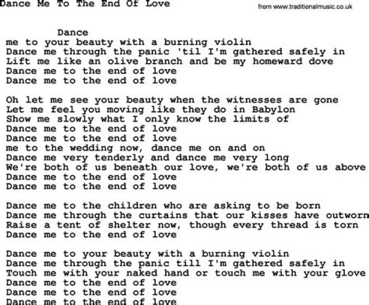 Dance with me,dance with me lyrics