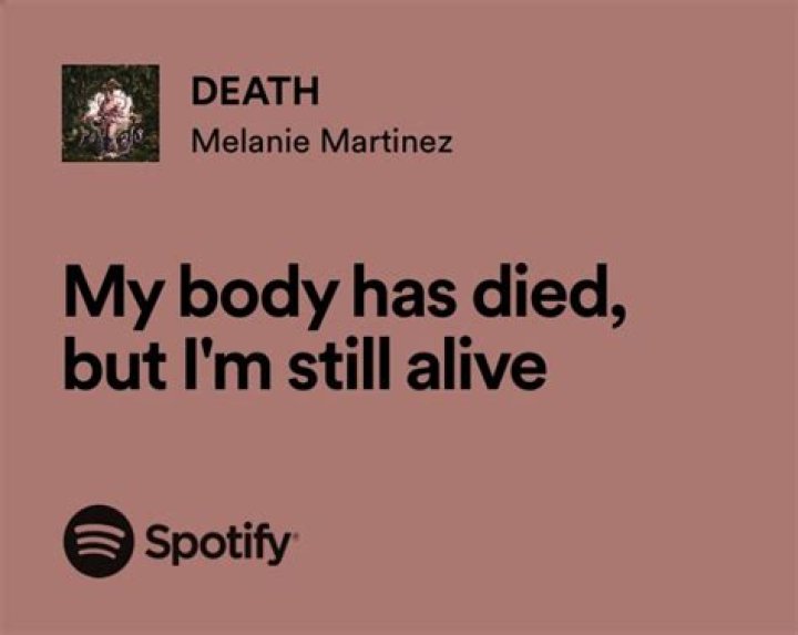 Death by melanie martinez lyrics