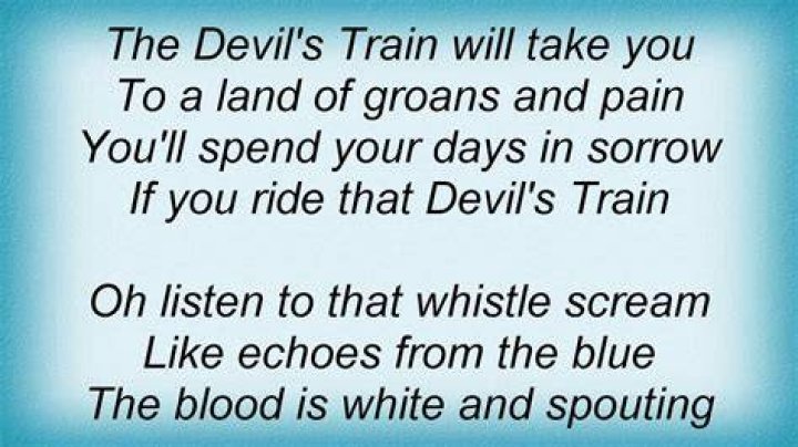 Devils train lyrics