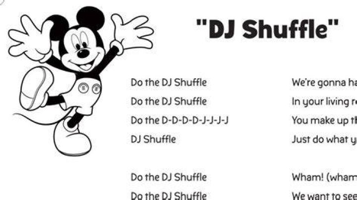 Dj shuffle lyrics