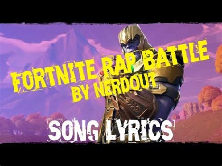 Fortnite rap battle lyrics