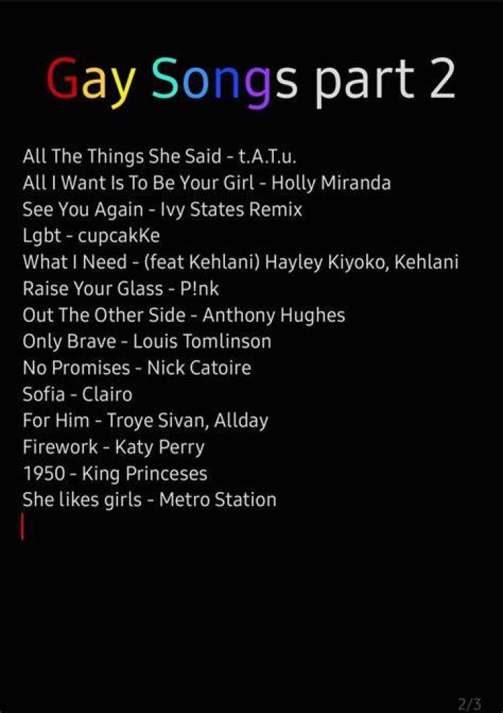 Gay version weeknd lyrics