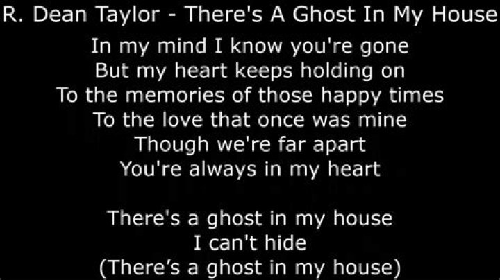 Ghost in this house lyrics