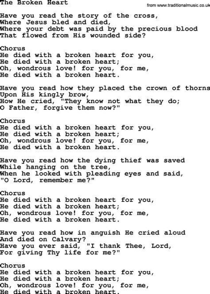Heart break barrie lyrics