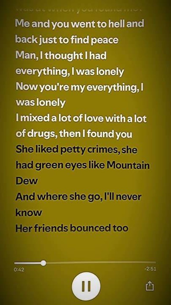 Hell and Back Lyrics Meaning