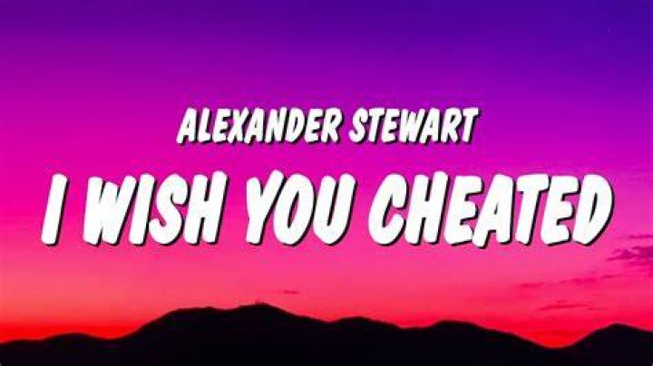 I cheated on you lyrics