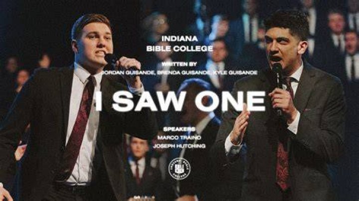 I saw one ibc lyrics