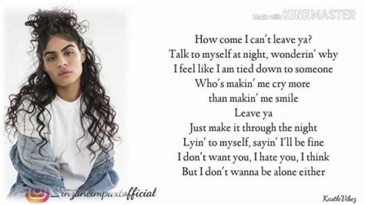Jessie reyez lyrics