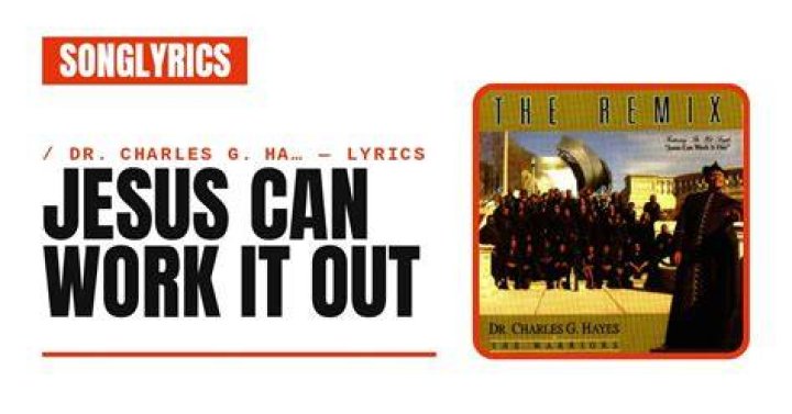 Jesus can work it out diane williams lyrics