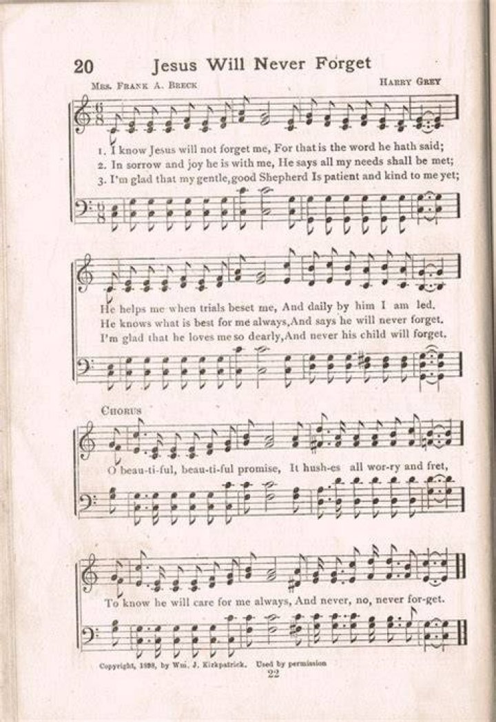 Jesus i will never forget lyrics