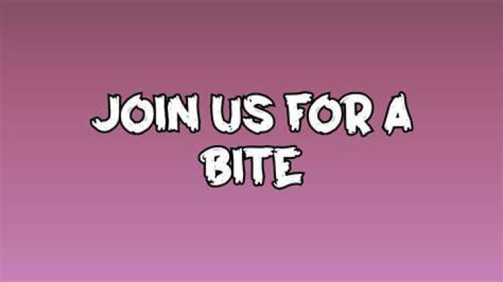 Join us fo a bite lyrics