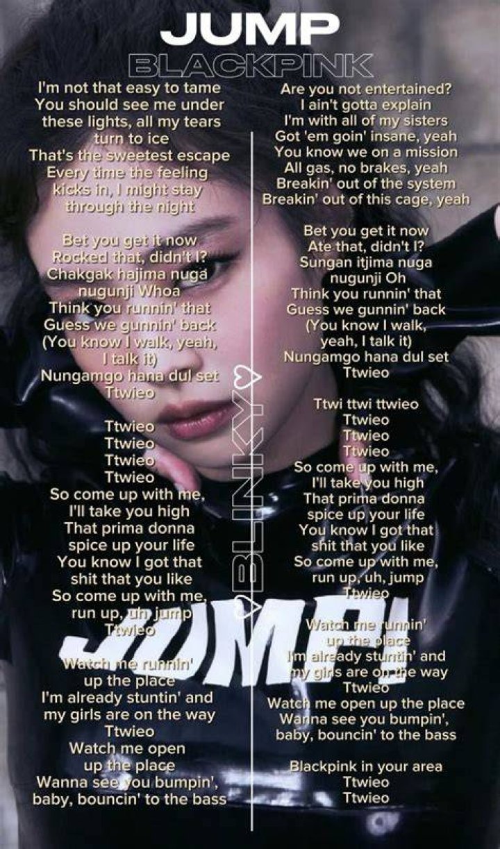 Jump my train lyrics