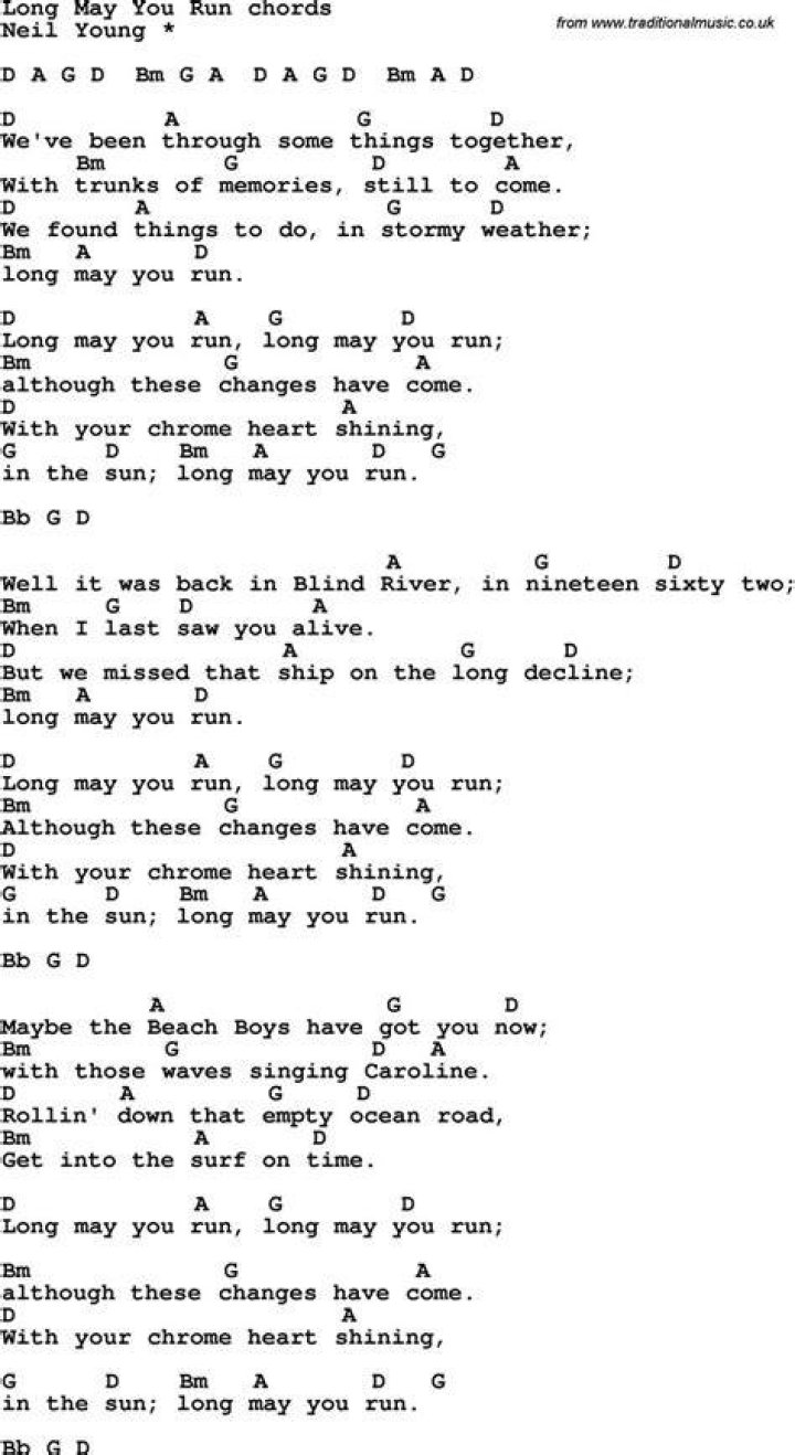 Long may you lyrics