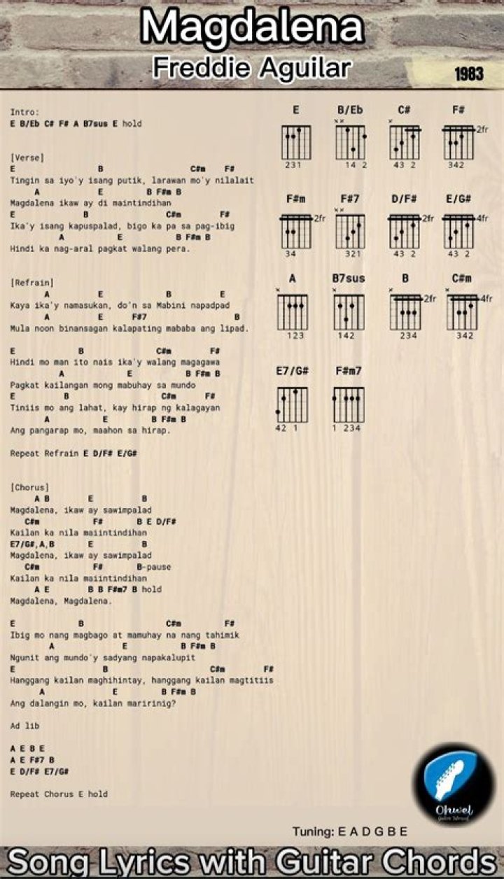 Magdalena lyrics lyrics