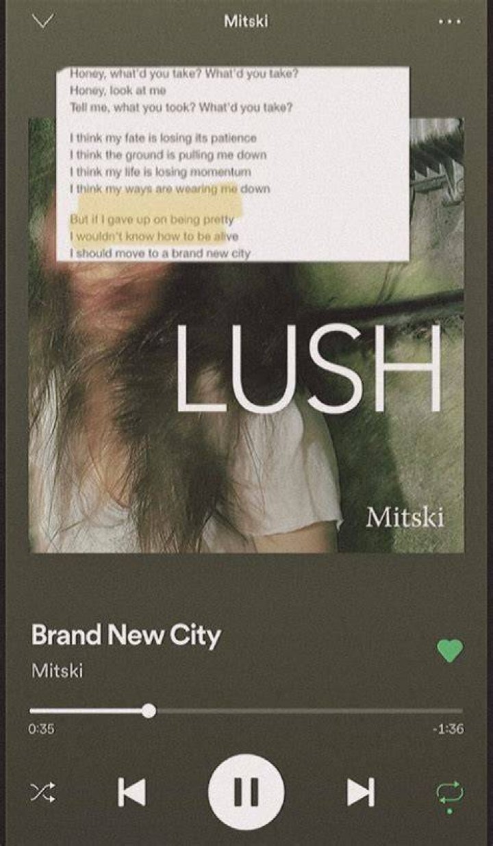 Mitski lyric lyrics