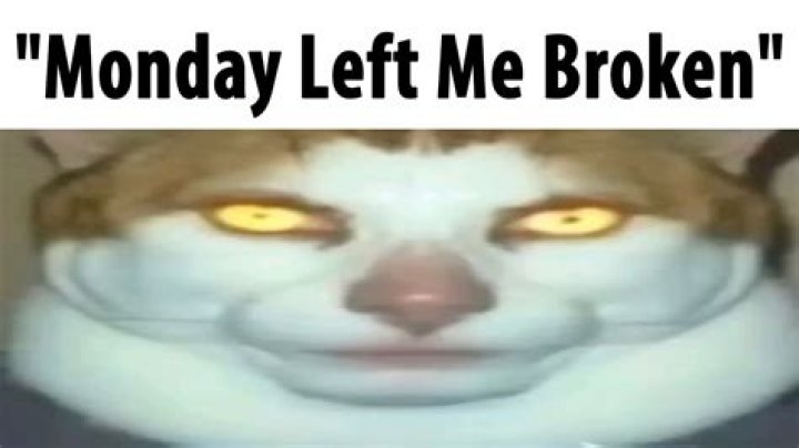 Monday left me broken lyrics