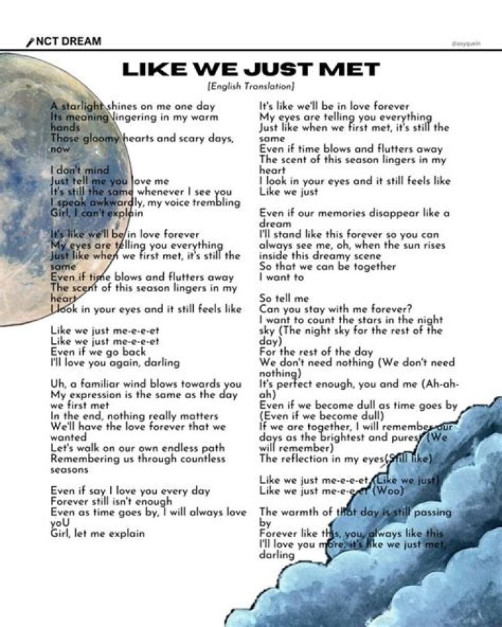 Nct dream move like... lyrics