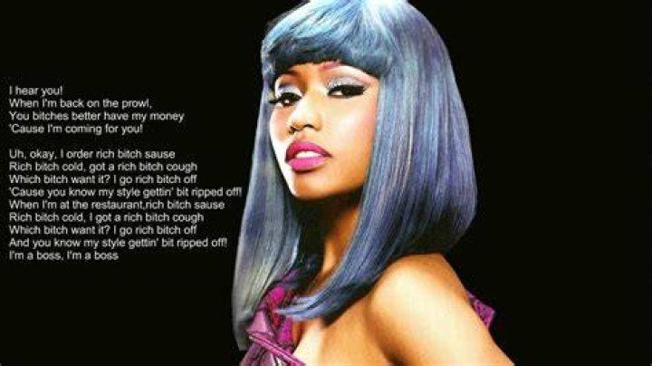 Nicki minaj ass fat lyrics