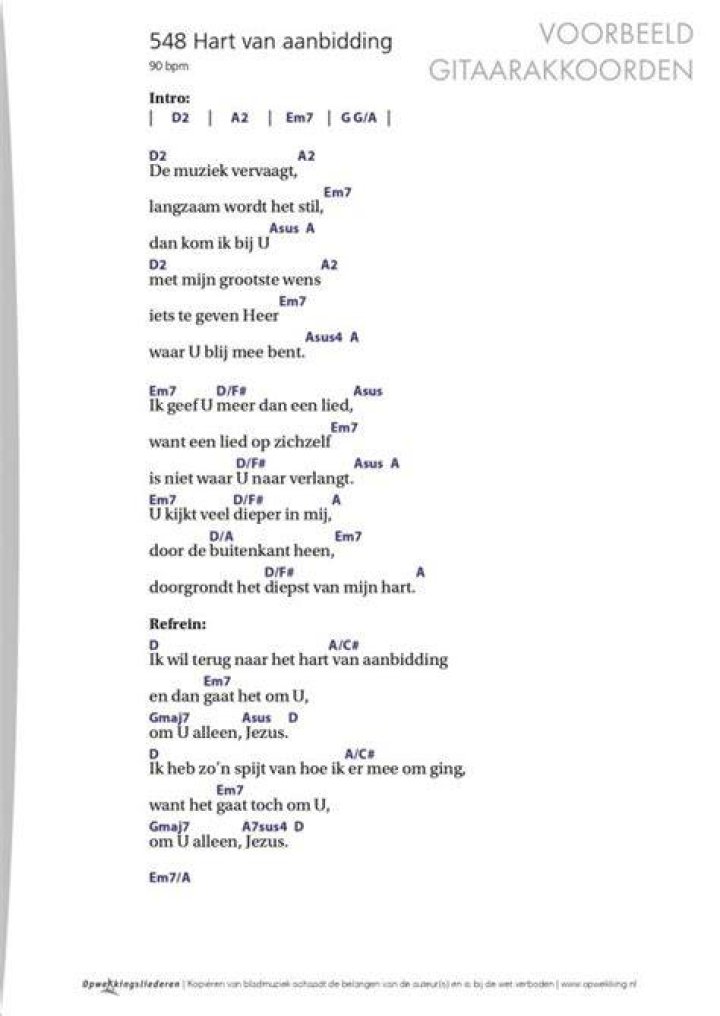 Opwekking 757 lyrics