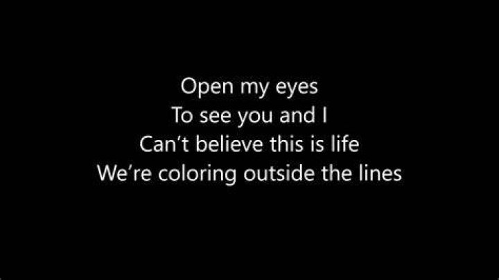 Outside the lines lyrics