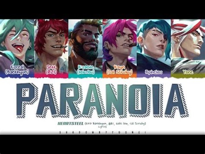 Paranoia paranoia lyrics