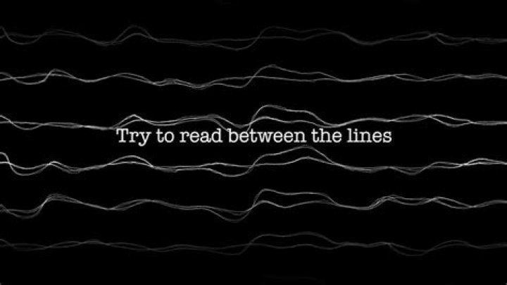 Please try to read between the lines lyrics