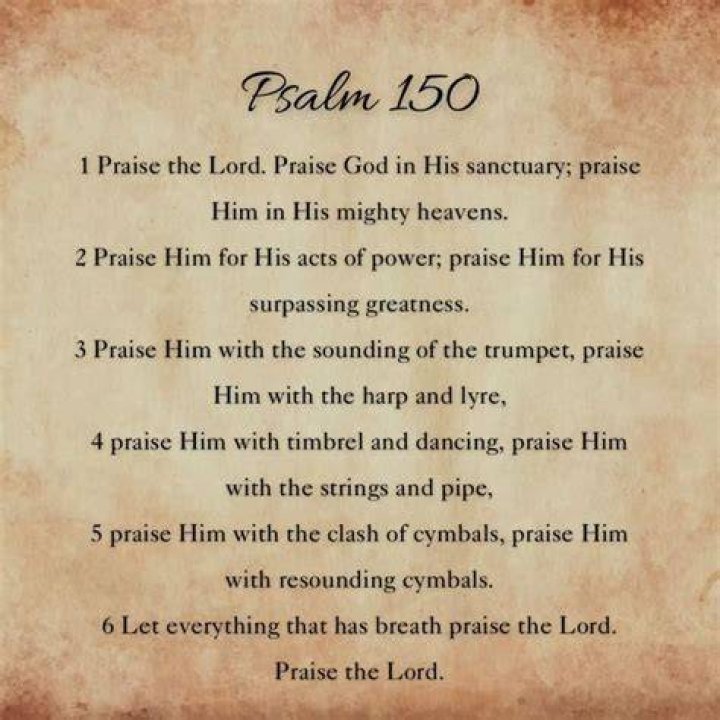 Psalm 150 lyrics