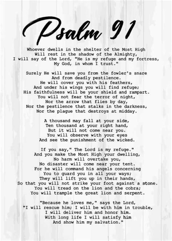 Psalm 91 shane lyrics