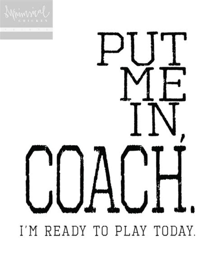 Put me in coach lyrics
