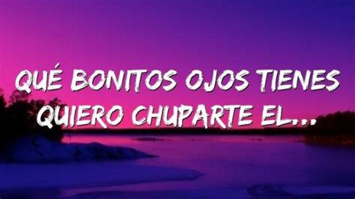 Que bonitos ojos tienes lyrics