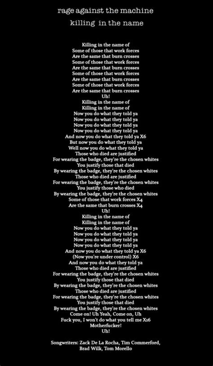 Rage lyrics lyrics