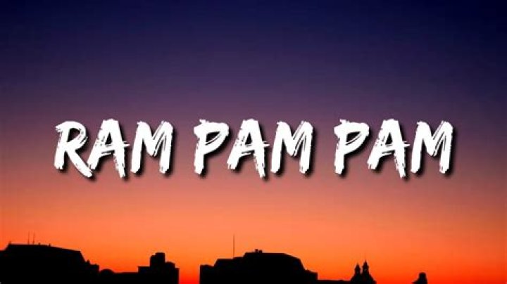Ram pam pam pam lyrics