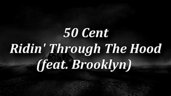 Ridin through your hood lyrics