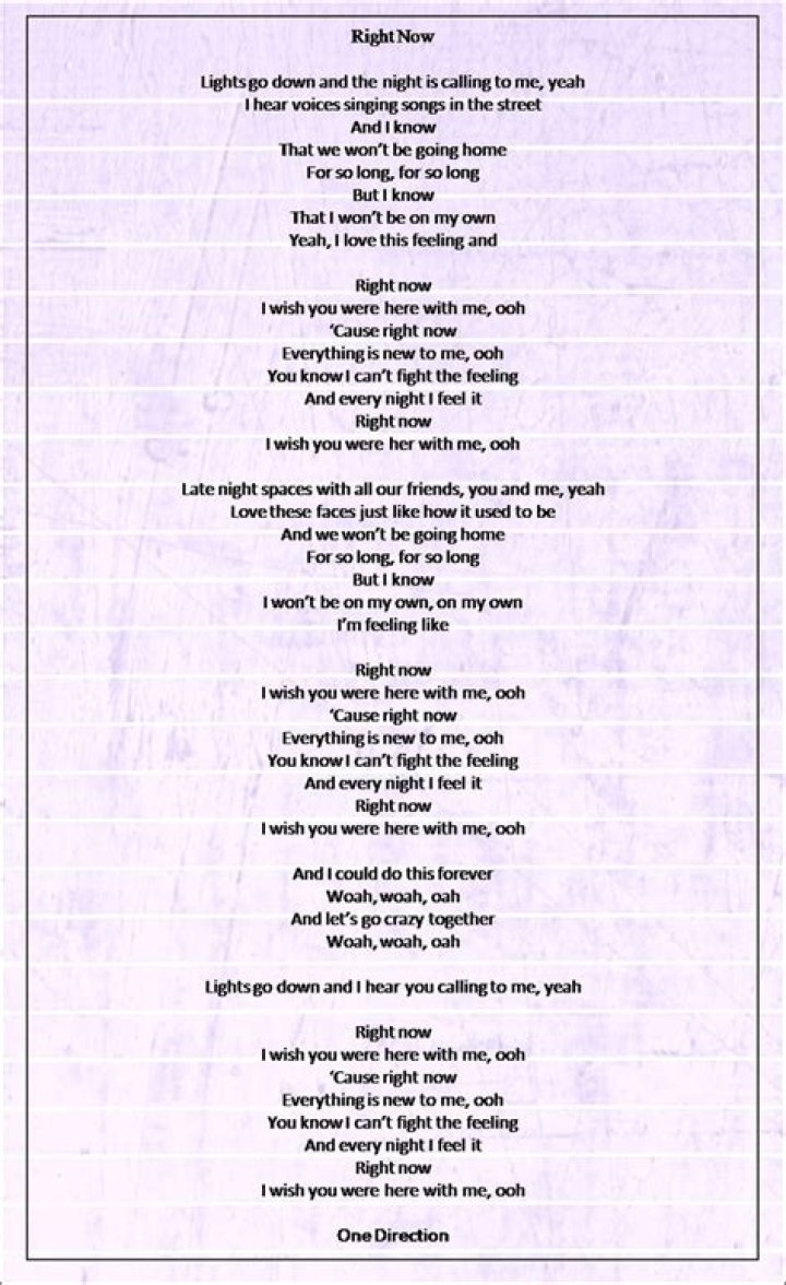 Right now i need miracle lyrics