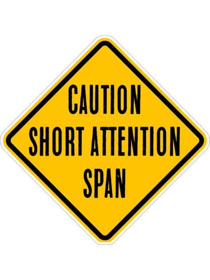 Short attention span ... lyrics