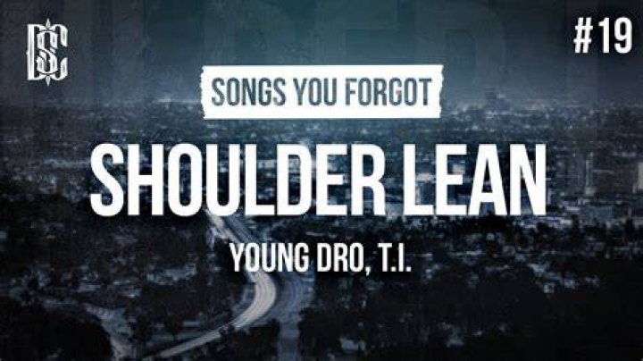 Shoulder to lean on lyrics