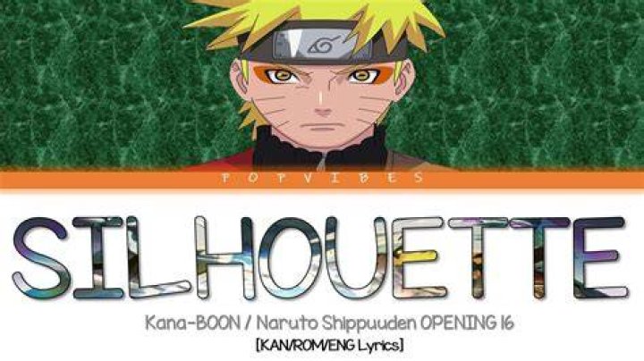 Silhouette naruto lyrics