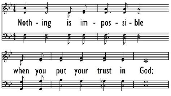 So put your trust in me lyrics