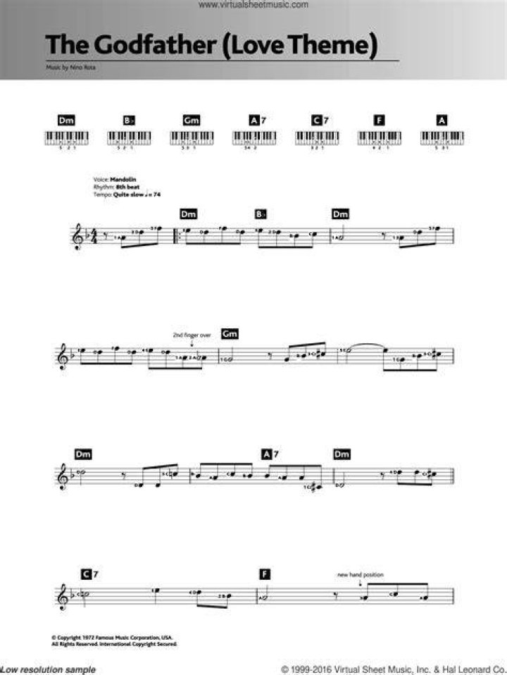 The godfather theme lyrics
