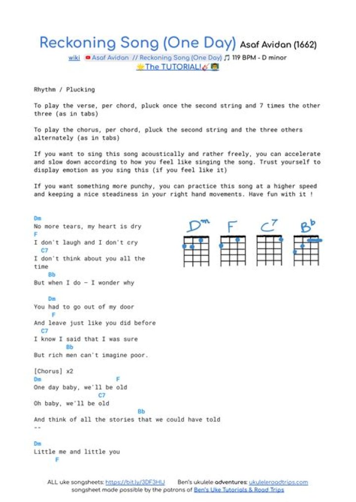 The reckoning lyrics