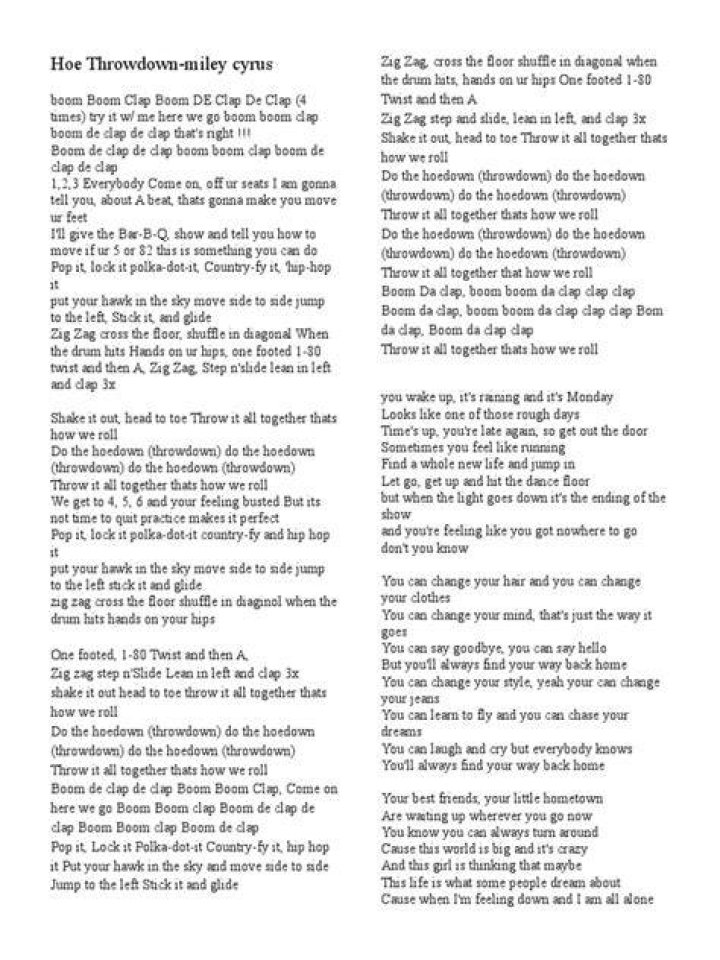 Throwdown lyrics