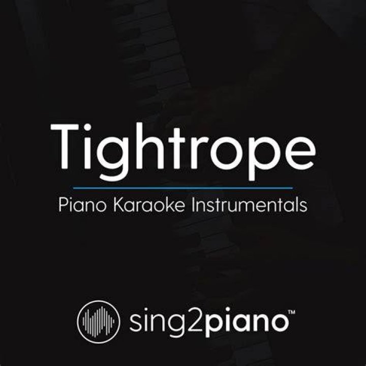 Tightrope (karaoke version) lyrics